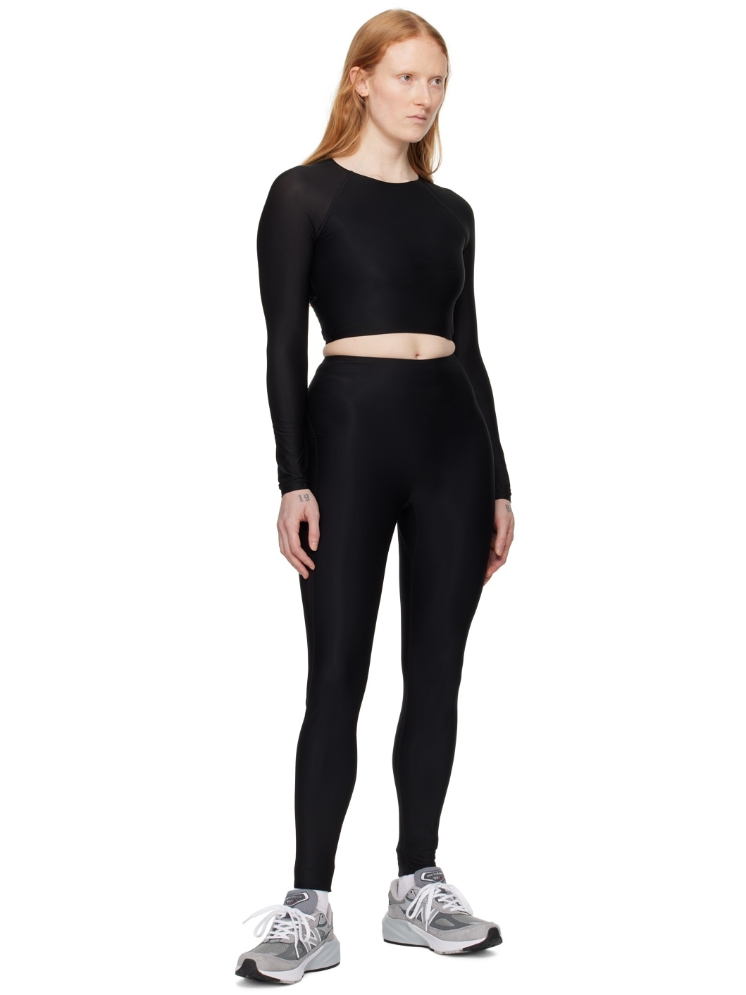 Black Active Flow Top - 4