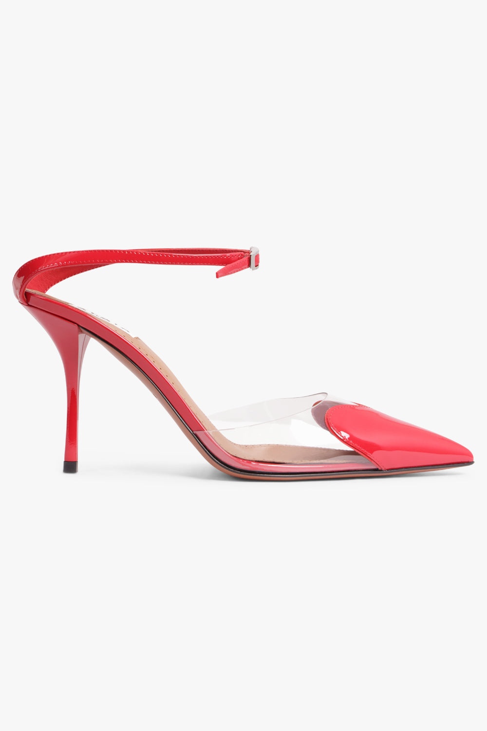 Alaïa LE COEUR 90MM PATENT PUMP | RED | parlourx | REVERSIBLE