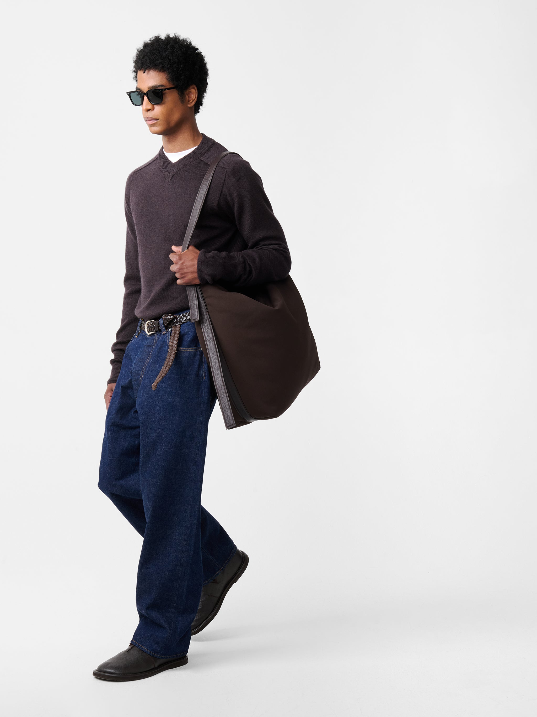 Seb Crinkle Denim Pant - 8