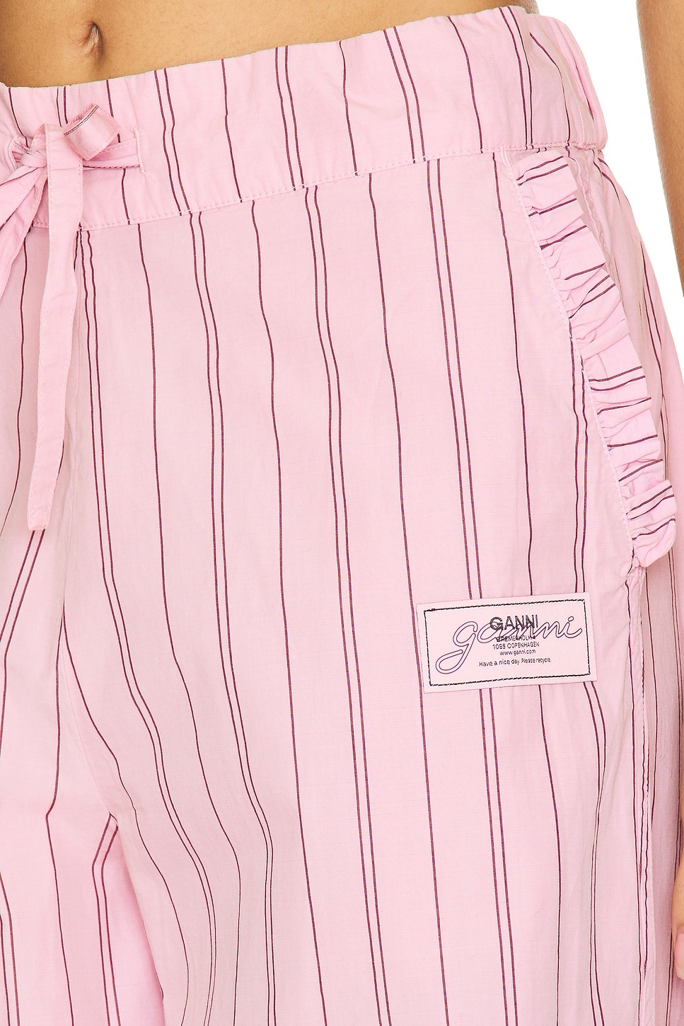 Stripe Cotton Pyjamas Pants - 6