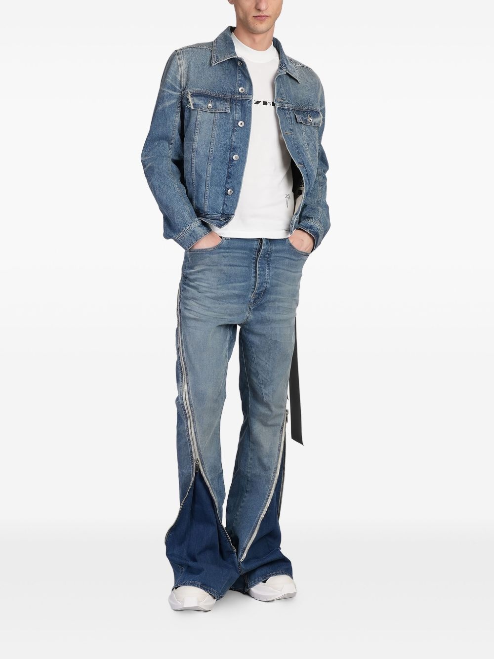 cotton denim jacket - 2