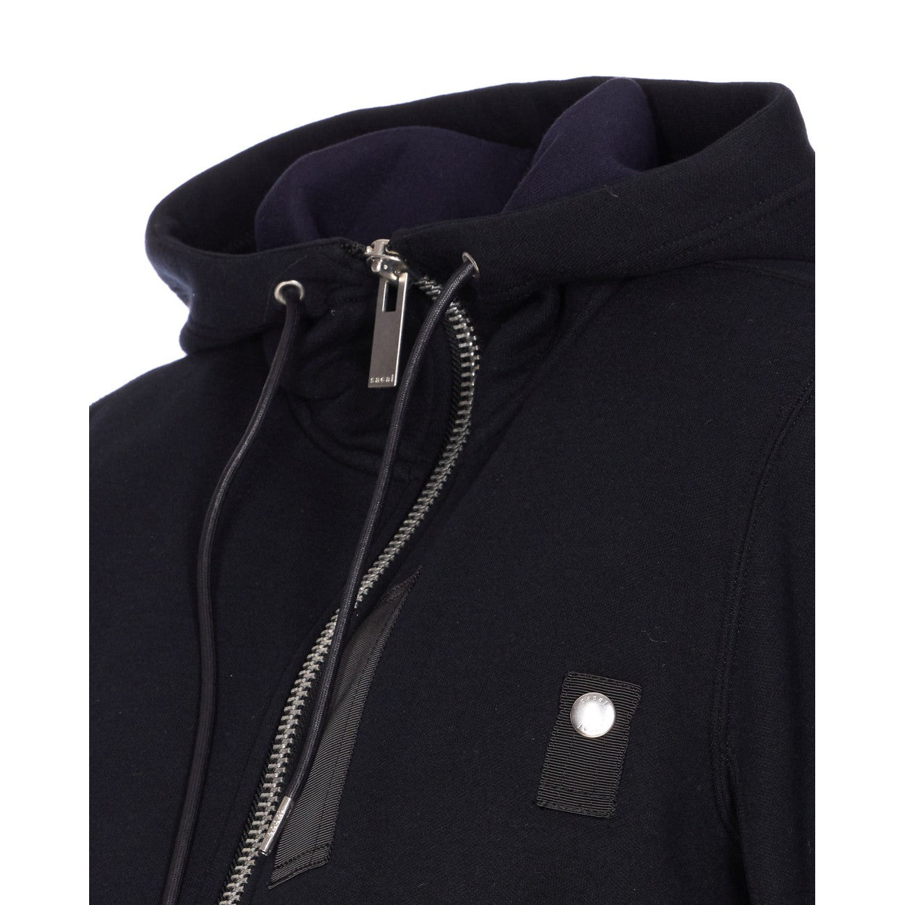 Sacai Women Sponge Nylon Twill Sweatshirt - 3