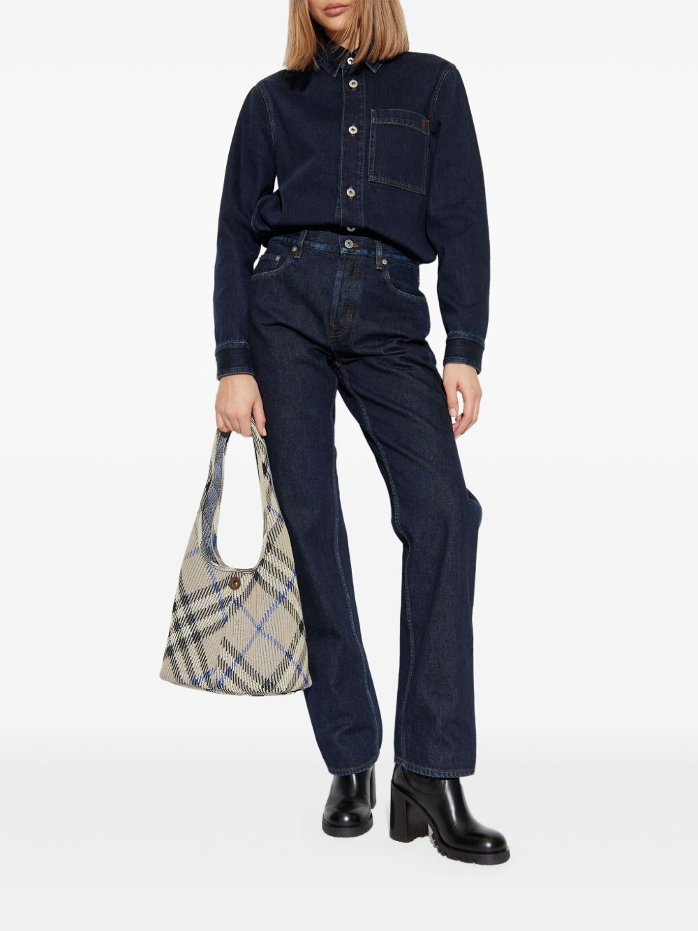 denim shirt - 2