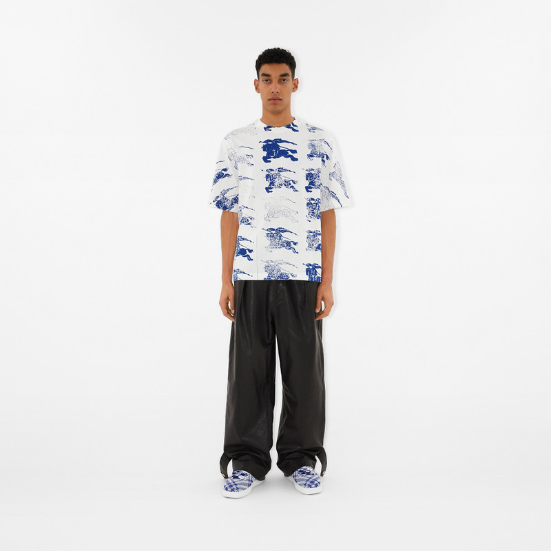 Burberry Check Knit Box Sneakers outlook
