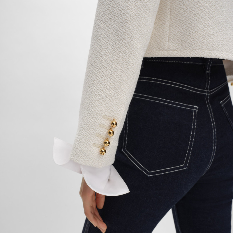 icone jacket IN viscose and wool natté 6