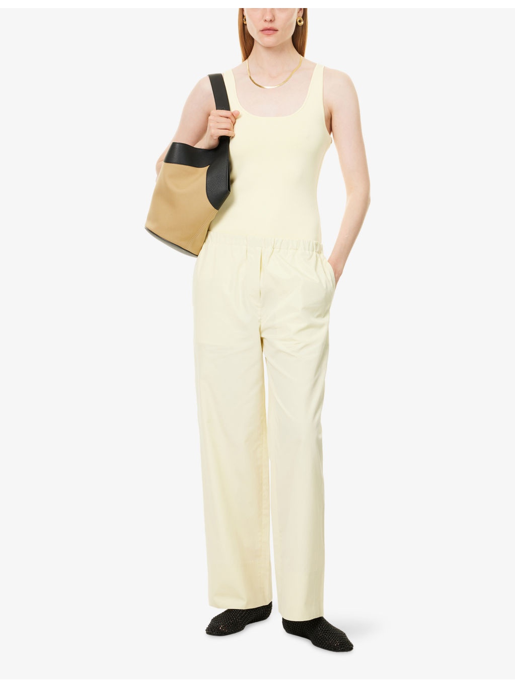 Boxer Wide-Leg Cotton Trousers - 2