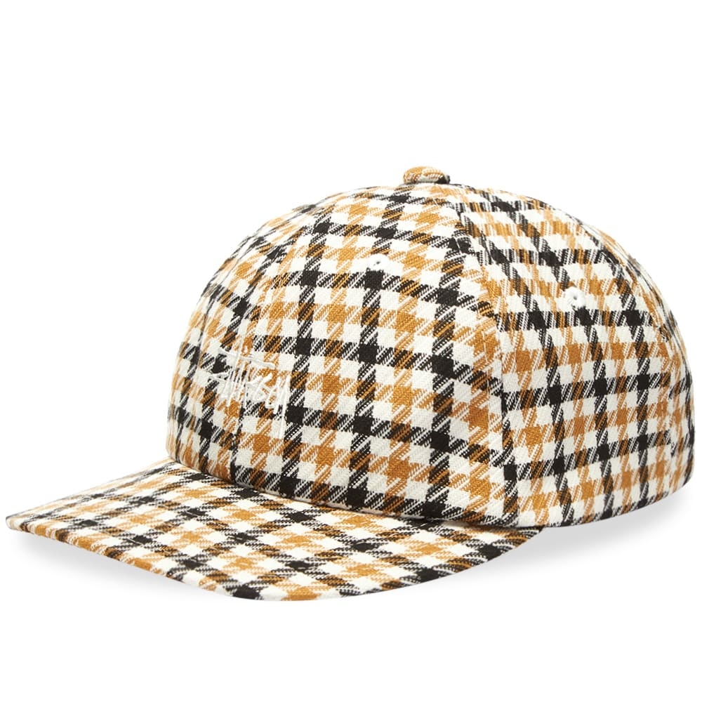 Stussy Mixed Pattern Snapback Cap - 1