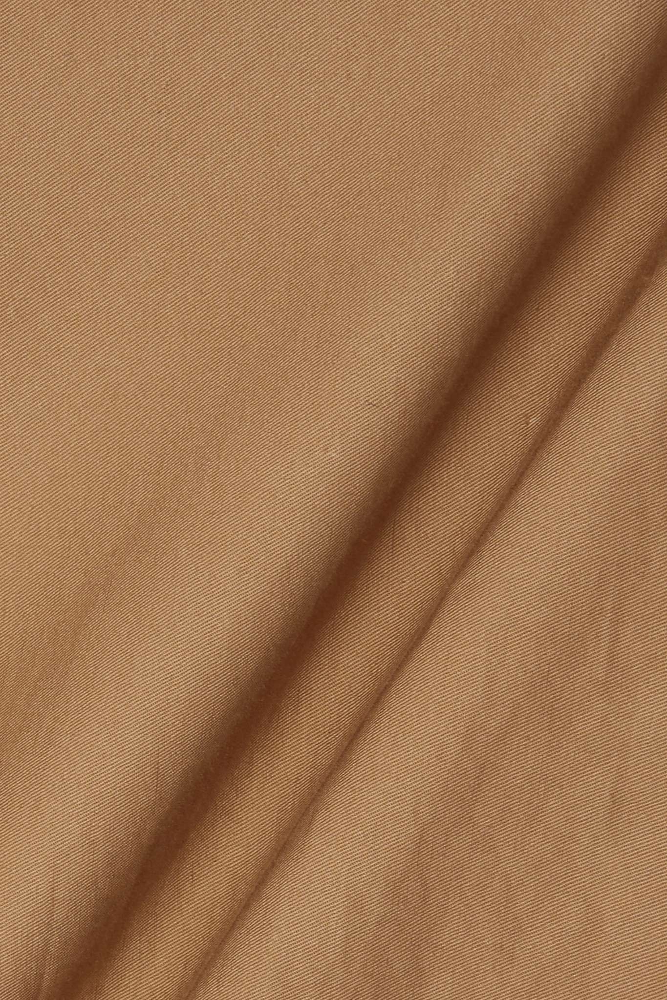 Cotton and linen-blend twill top - 5