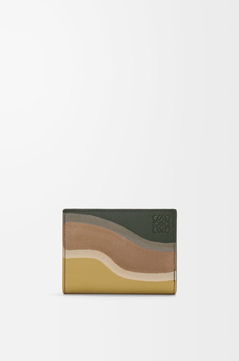 Compact wallet in nappa calfskin 1