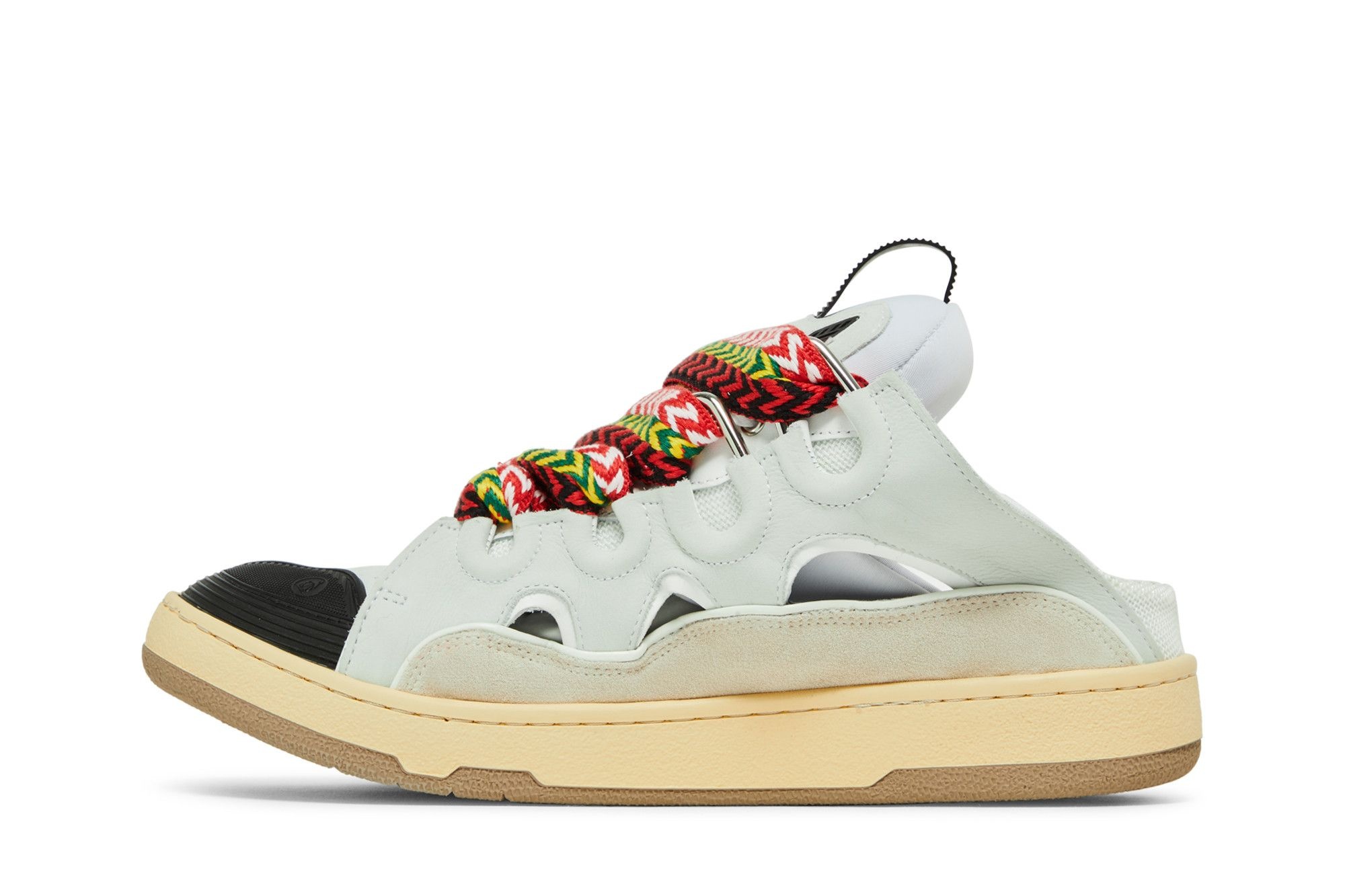 Lanvin Curb Mule 'White' - 3