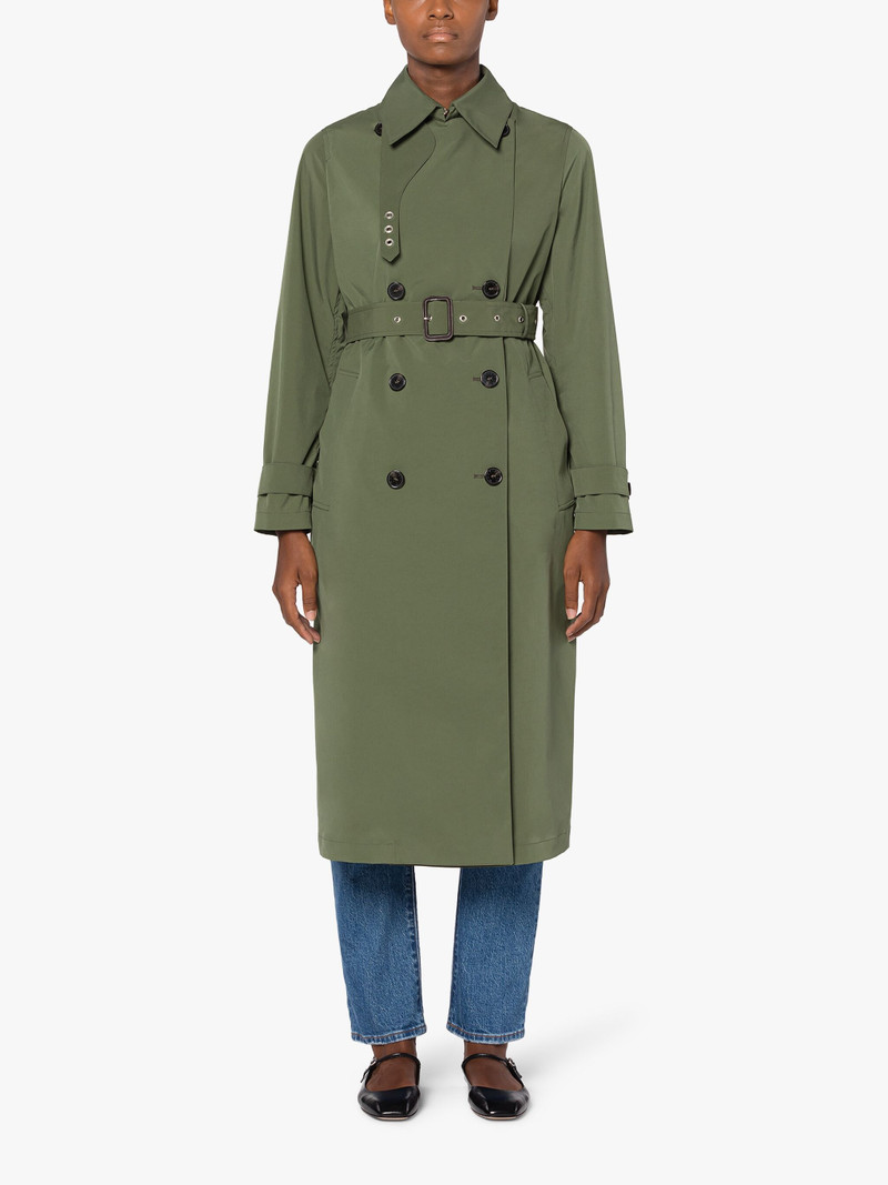 POLLY GREEN ECO DRY TRENCH COAT 3