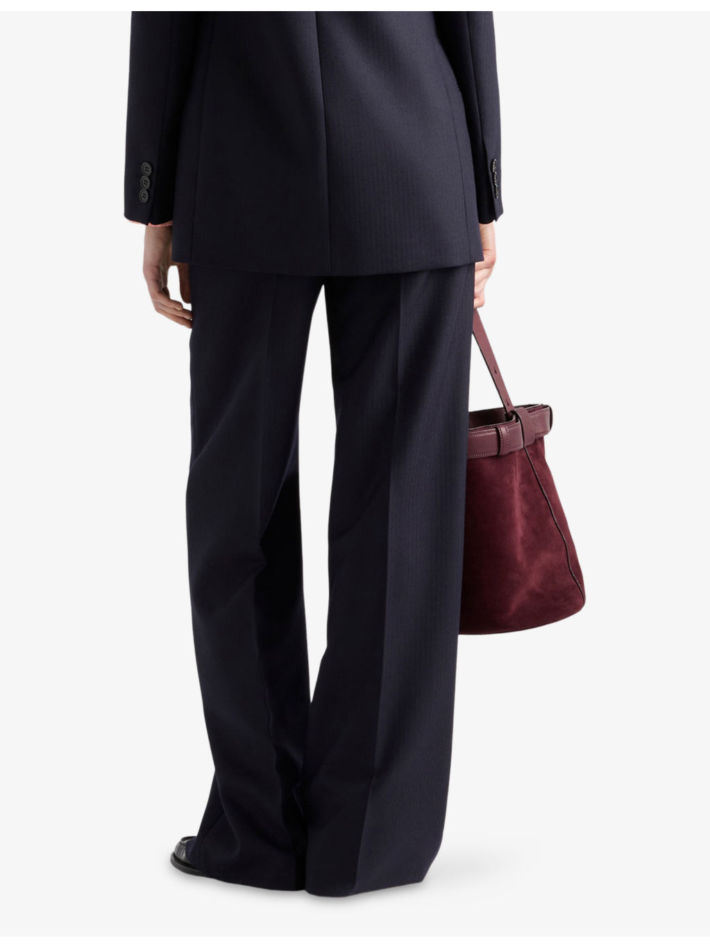 Straight-Leg High-Rise Wool Trousers - 4