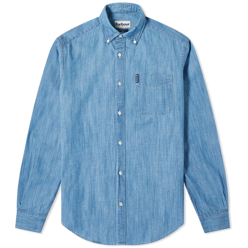 Barbour Chambray 1 Tailored Shirt - 1