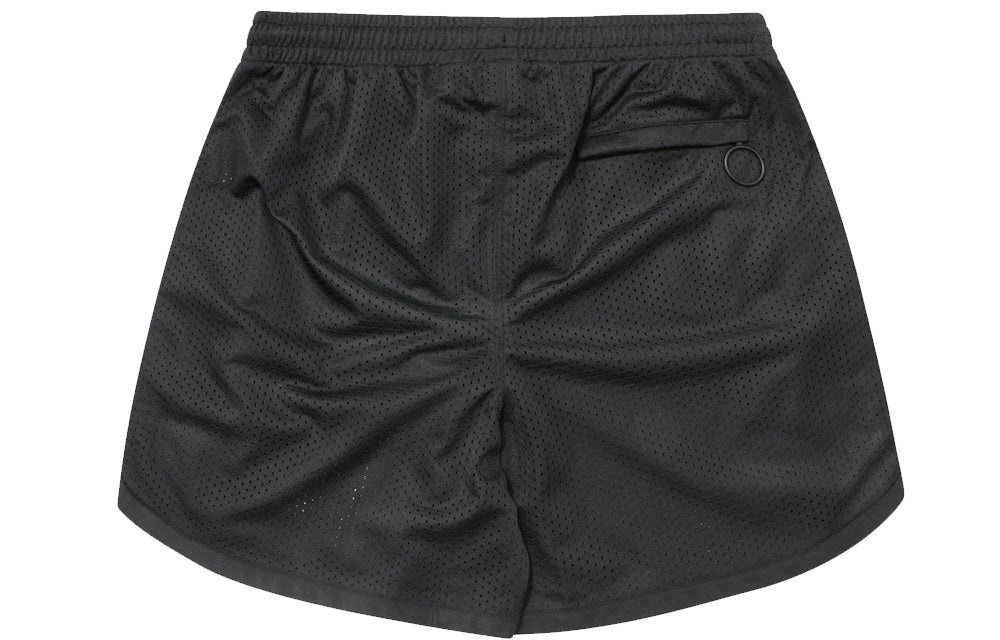 Men's Off-White CO VIRGIL ABLOH Rubber Strap Mesh Casual Shorts Black OMCI005S201010031088 - 2