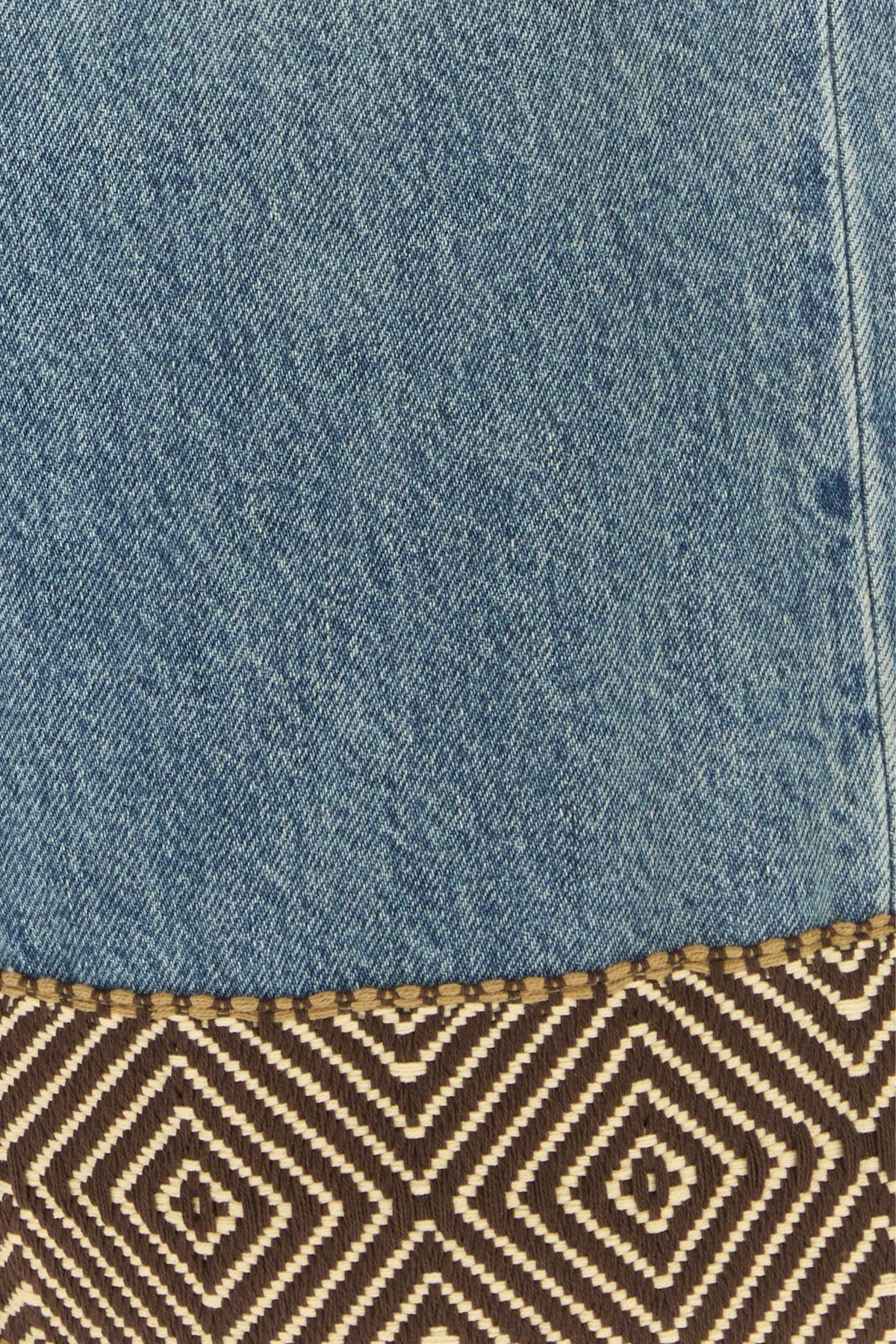 Denim wide-leg jeans - 5