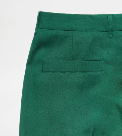 Tod's CLASSIC TROUSERS - GREEN outlook