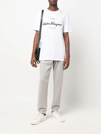 Salvatore Ferragamo drawstring wool track trousers outlook