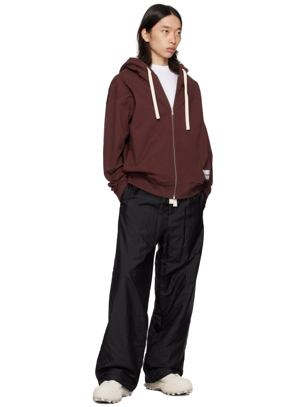 Black Padded Trousers - 4