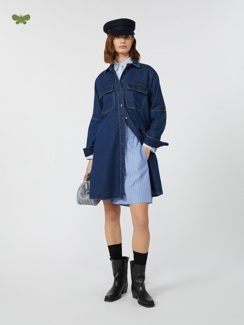 WEEKEND Max Mara BALENIO Denim shirt dress outlook