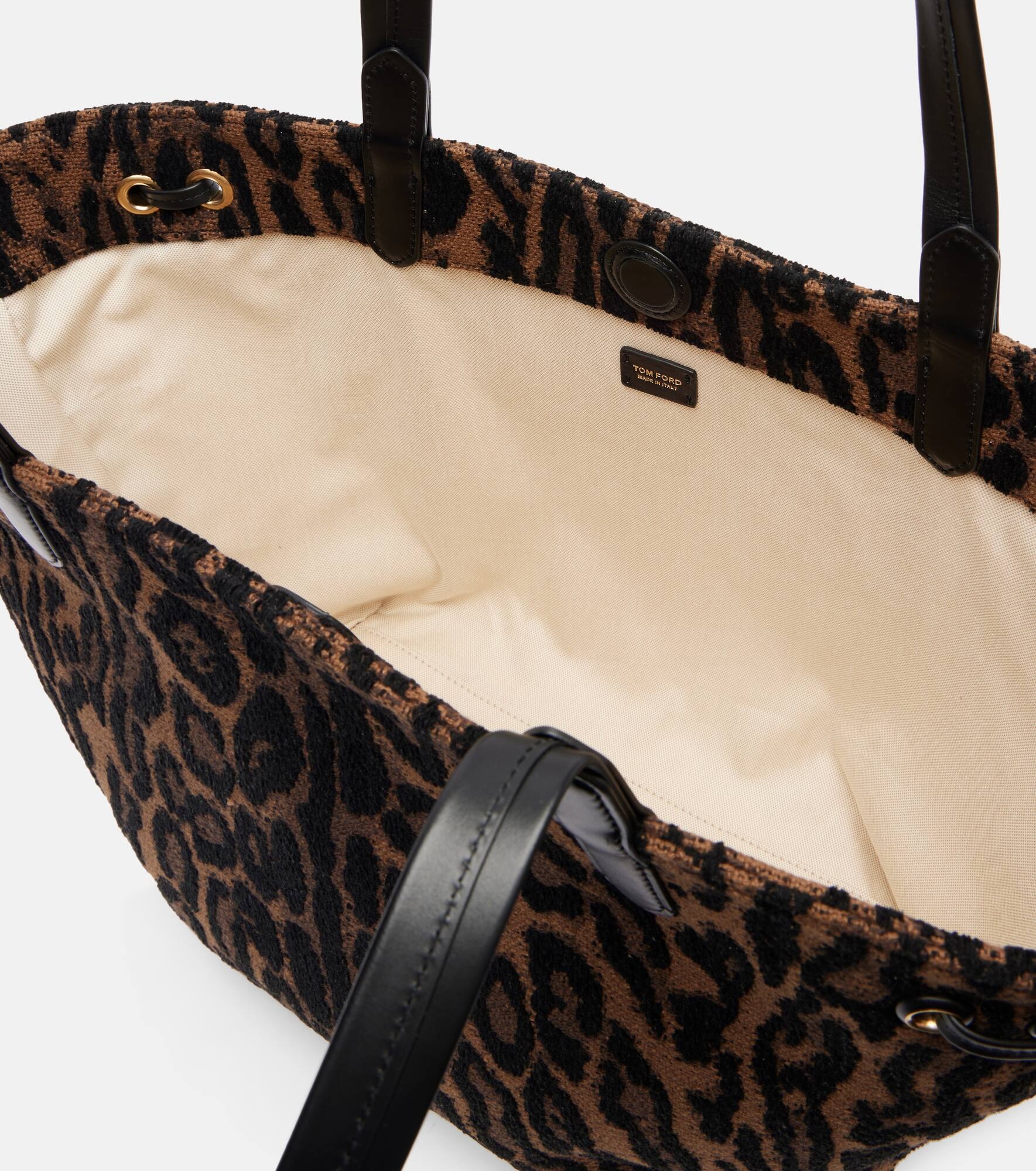 Beachwear Large jacquard tote bag - 3