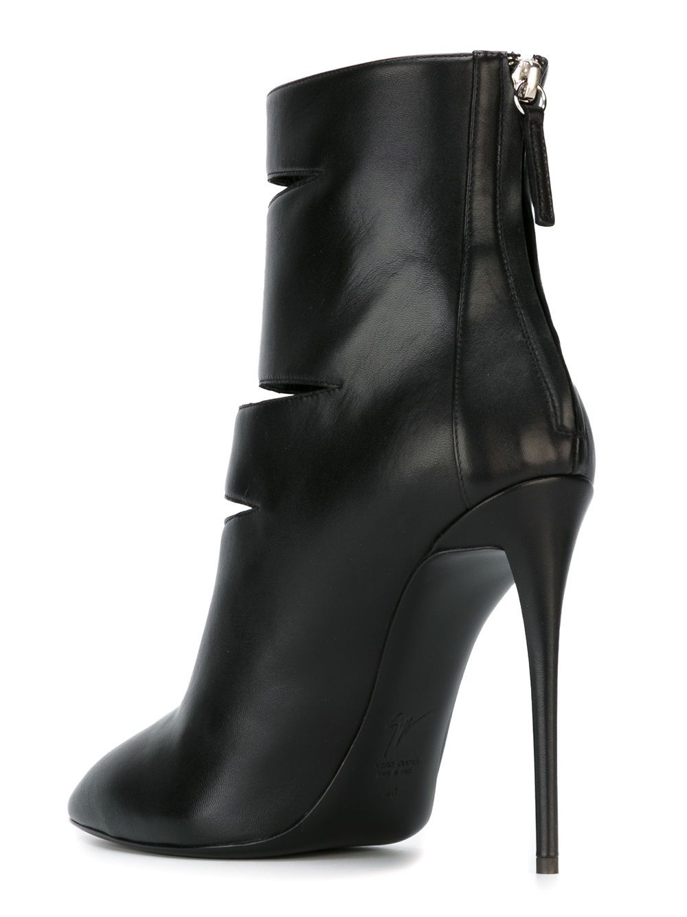 cut out detail boots - 3