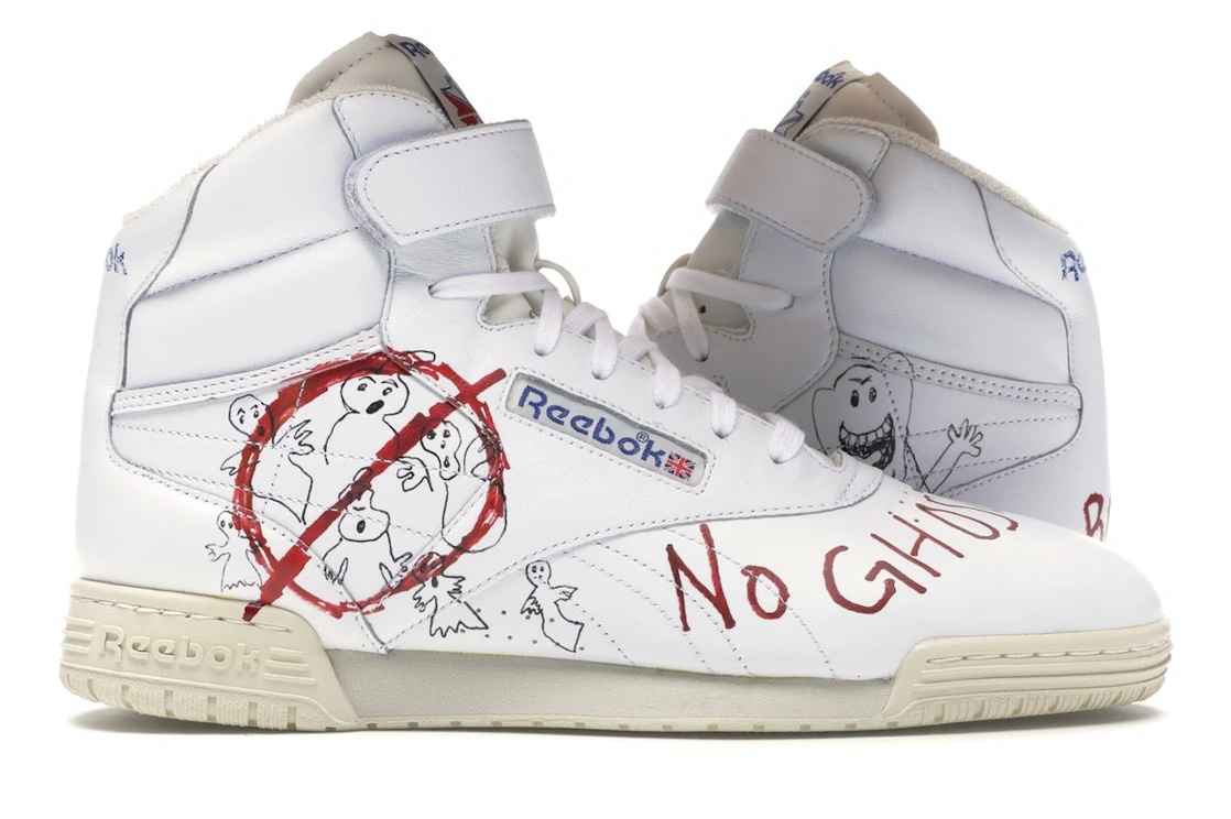 Reebok Ex-O-Fit Clean Hi Bait x Ghostbusters x Stranger Things Vintage - 1