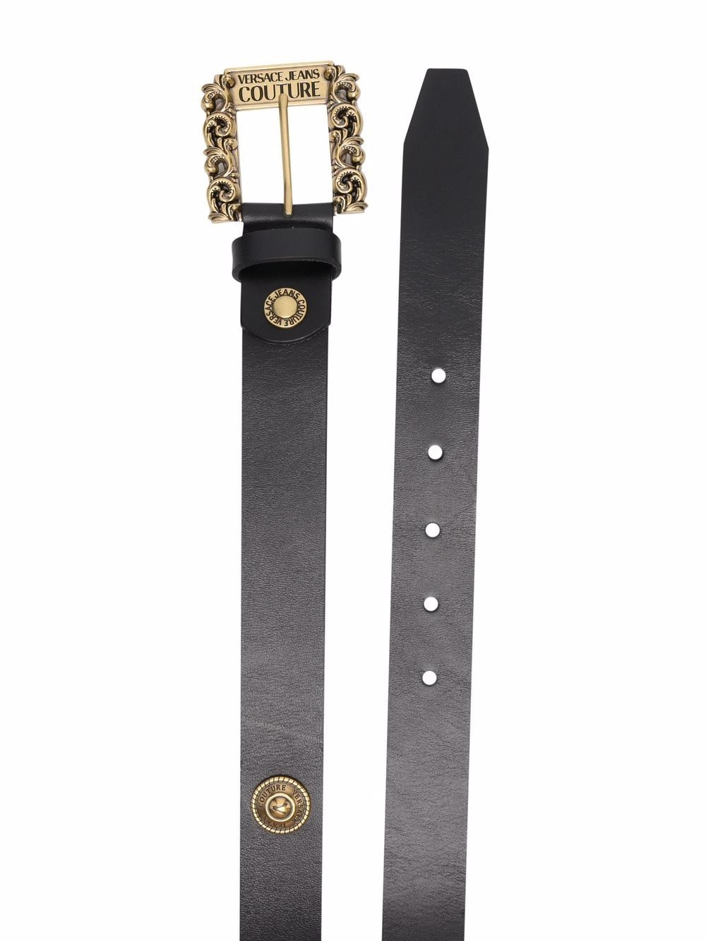 baroque-buckle belt - 2