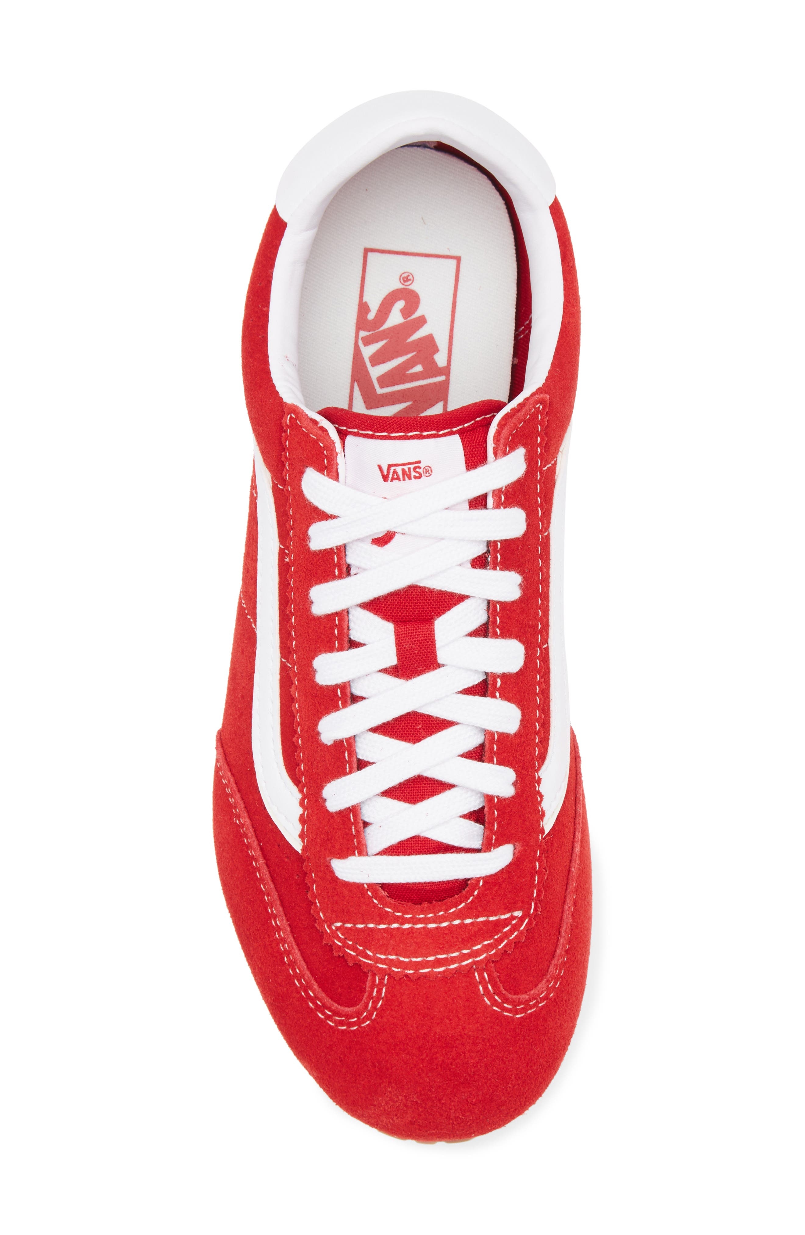 Vans Super Lowpro Sneaker in Racing Red at Nordstrom - 7