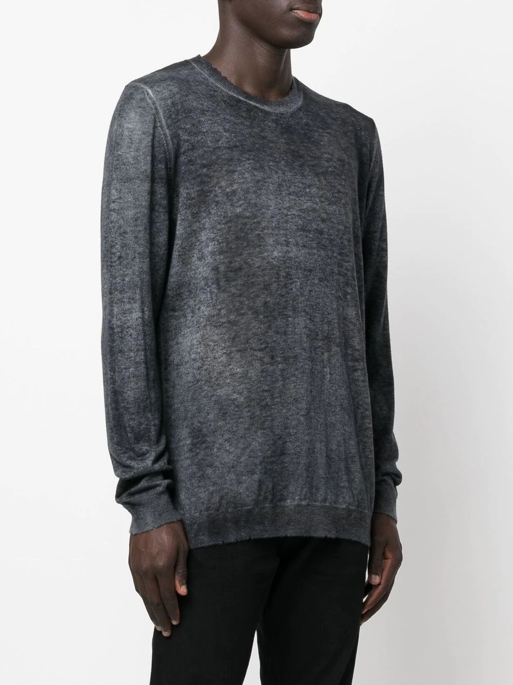 crew-neck long-sleeve jumper - 3