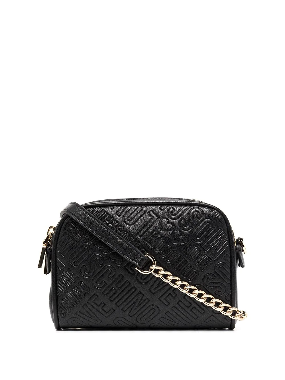 embossed-logo cross-body - 1