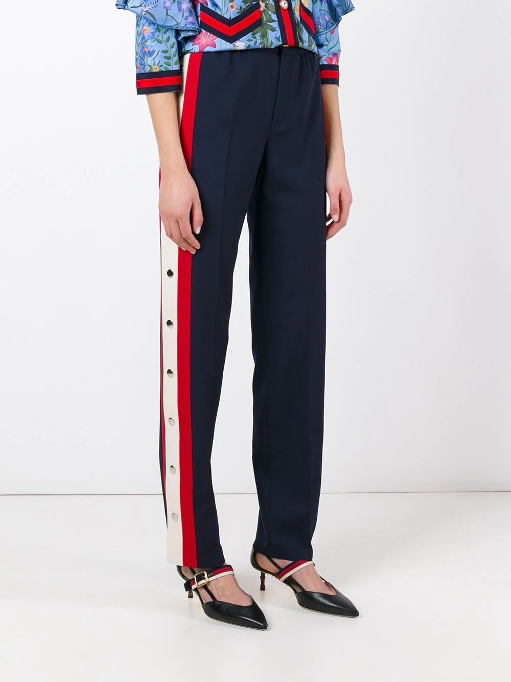 snap button trousers - 4