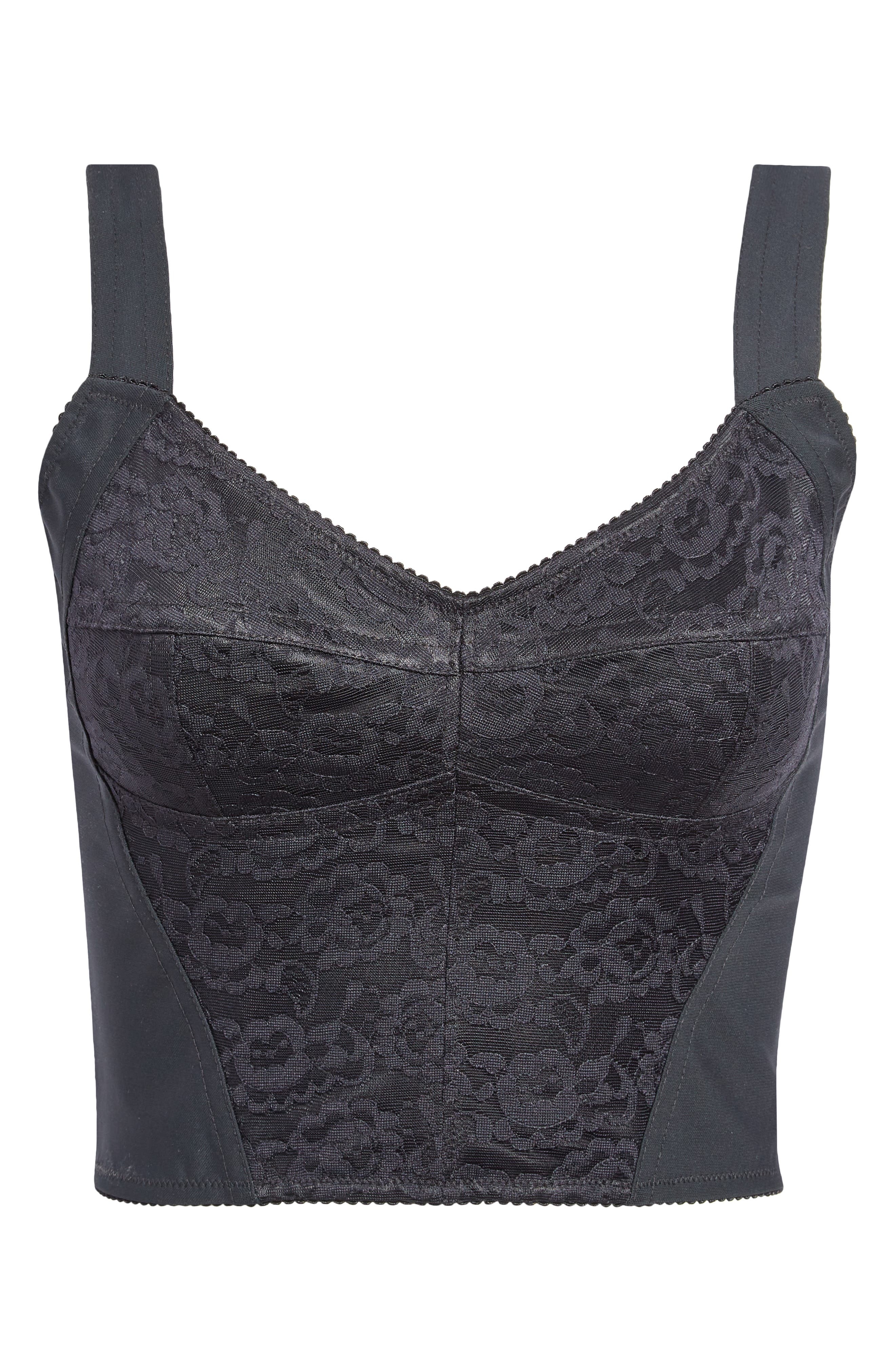 Jacquard Corset Bustier Top - 6