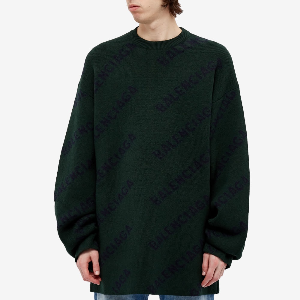 Balenciaga Logo Crew Knit - 3