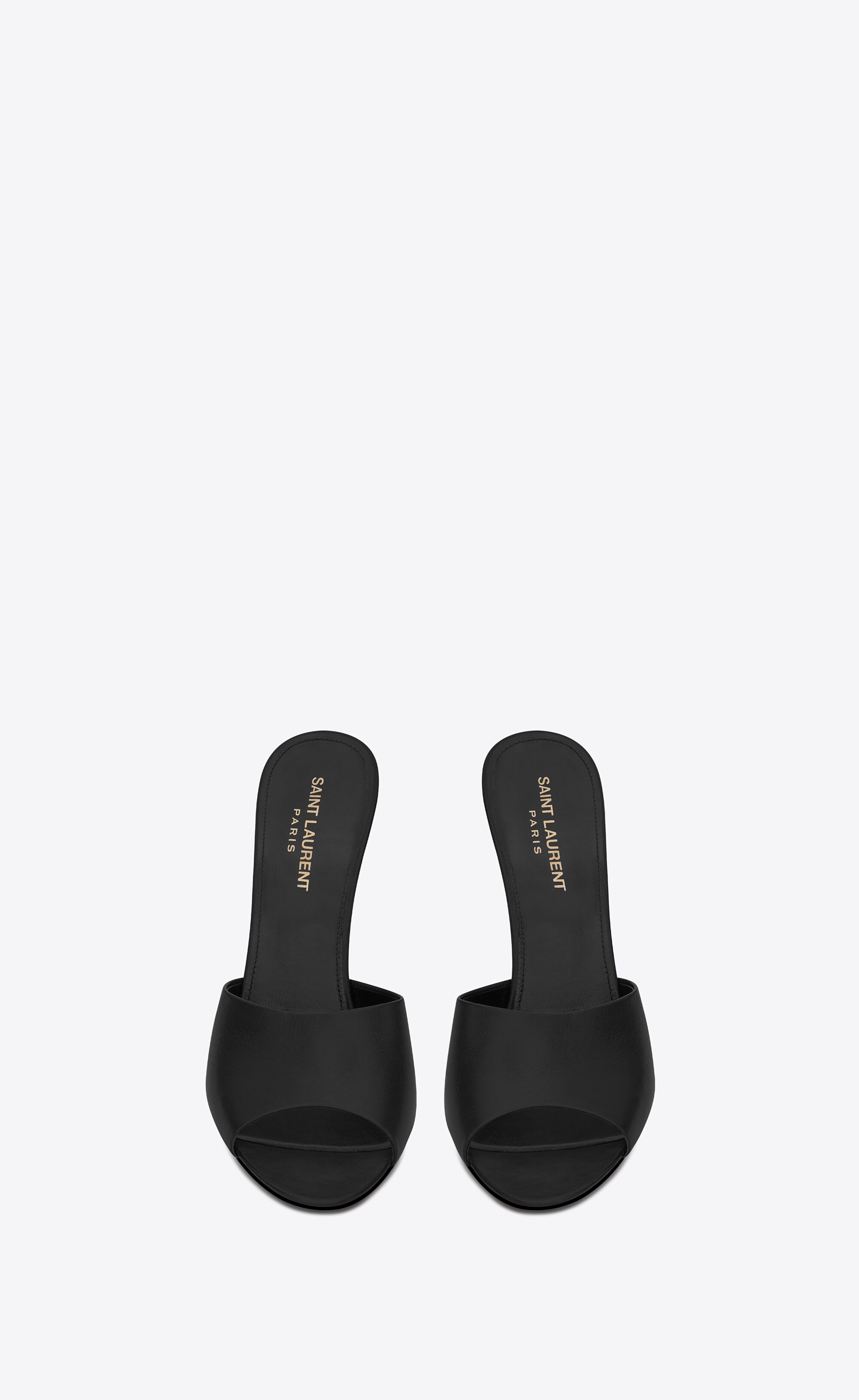 la 16 mules in smooth leather - 3