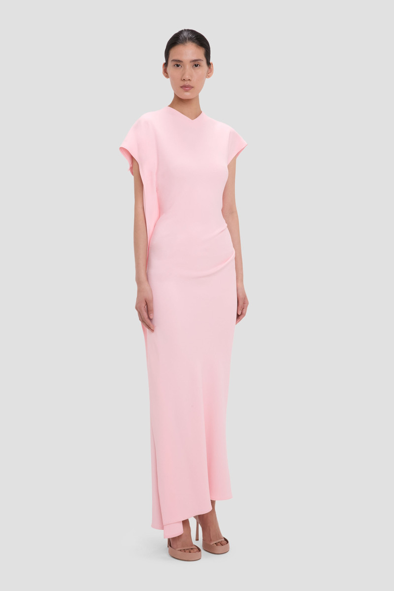 Victoria Midi Dress In Candy Floss 3