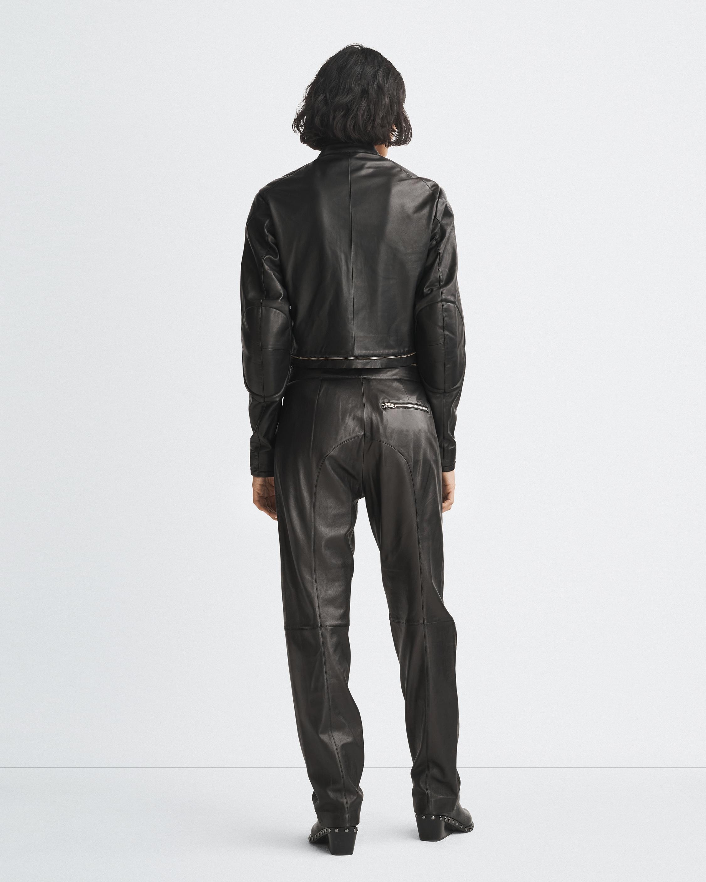 【関税込み】rag & bone ブラック Sedona レザージャケット rag & bone Black Sedona Leather Jacket Rag and Bone