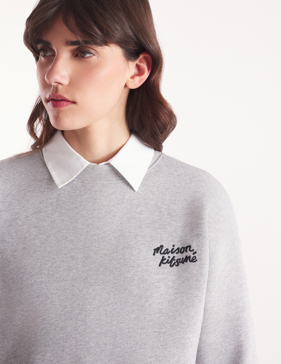 MAISON KITSUNE HANDWRITING COMFORT SWEATSHIRT - 4