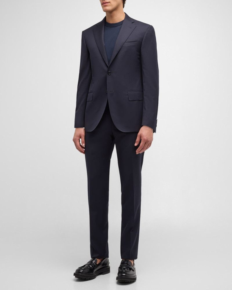 CORNELIANI Men's Solid Wool Leader Suit outlook