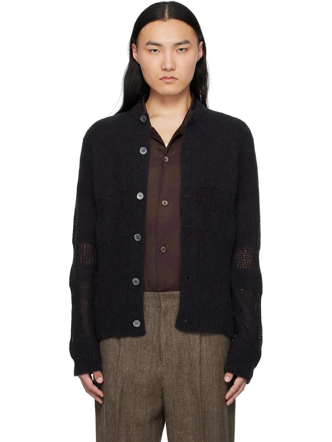 Black Opa Cardigan - 1