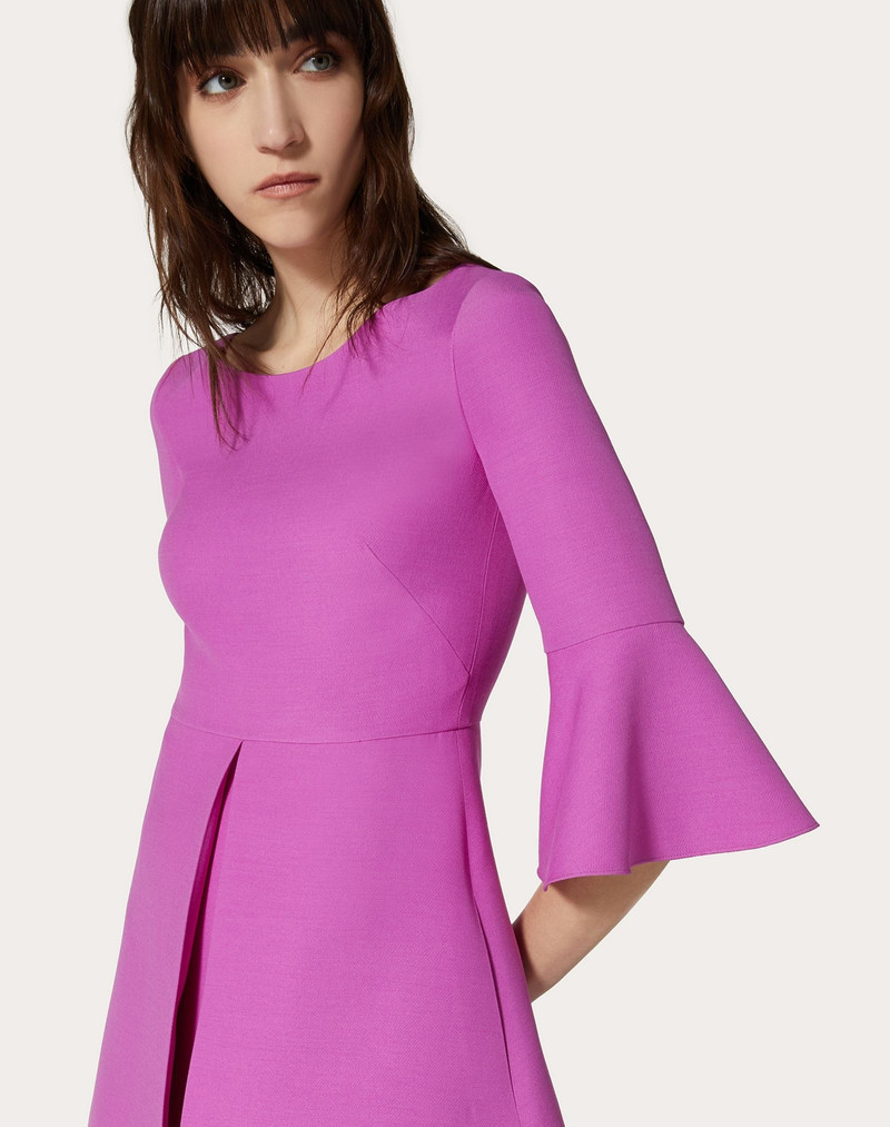 Short dress in Crepe Couture 5