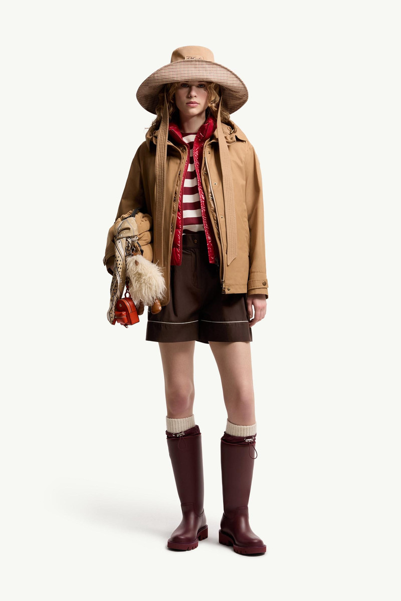 Moncler Tailored Cotton Blend Shorts outlook