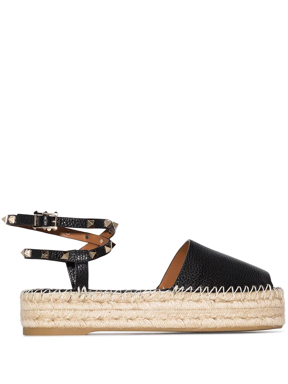 Rockstud platform sandals - 1