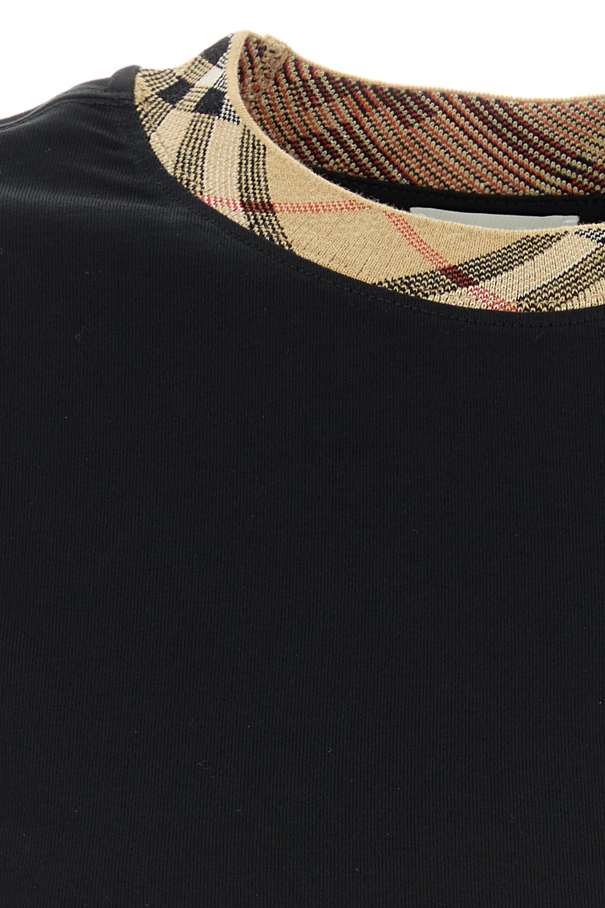Black cotton t-shirt - 3