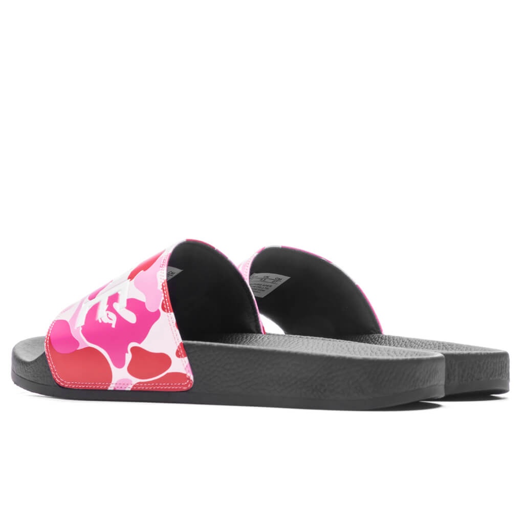 ABC CAMO SLIDE SANDALS  - PINK - 3