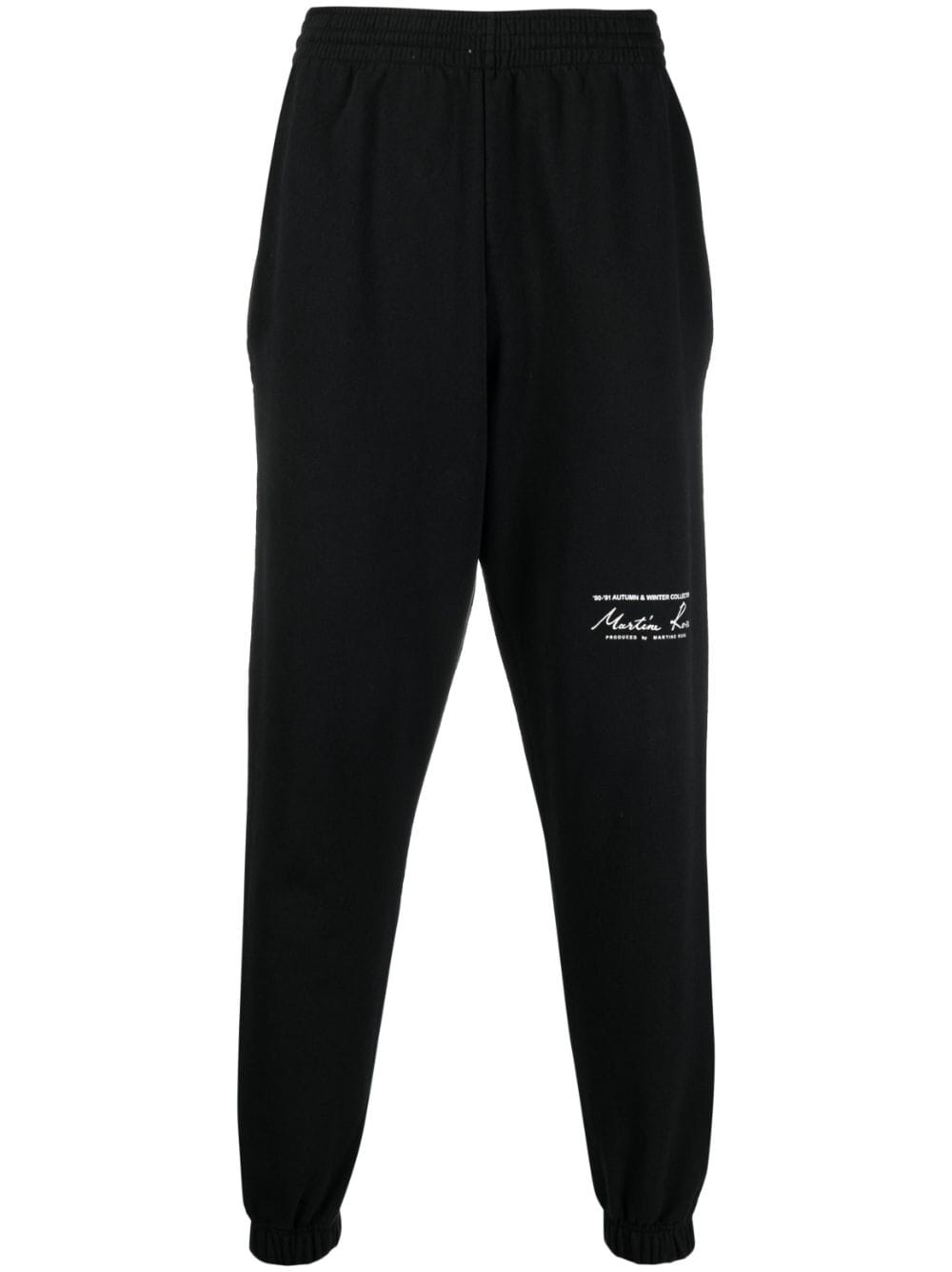 logo-print slim-fit track pants - 1