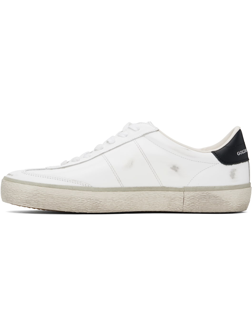 White Soul Star Leather Sneakers - 3