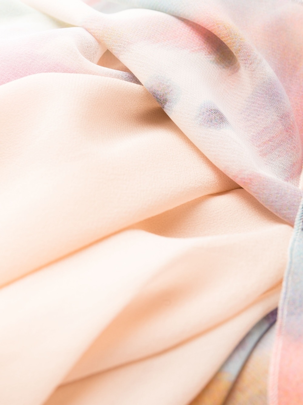 abstract-print silk maxi dress - 6