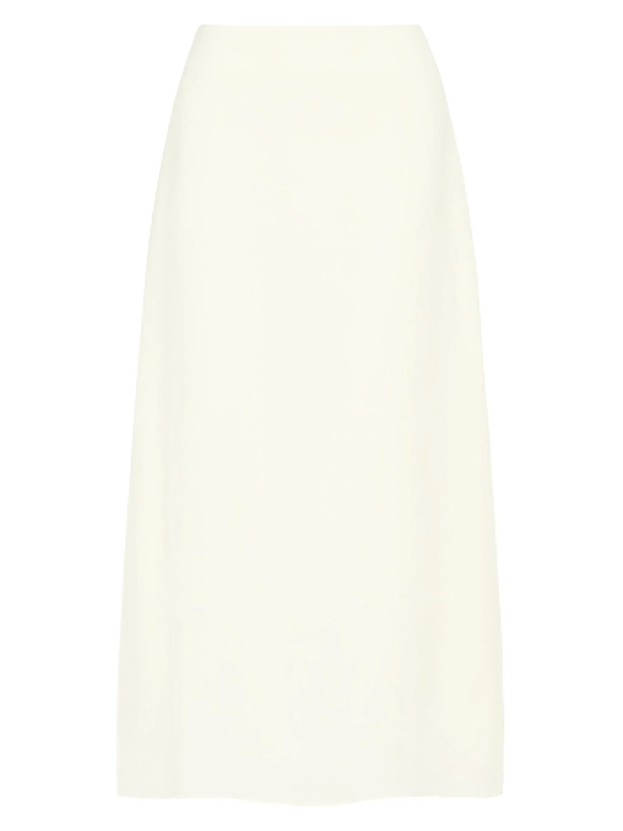 Women's Linen A-Line Midi-Skirt - Glass Green - 1
