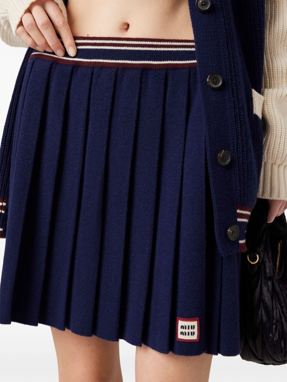 pleated mini skirt - 5