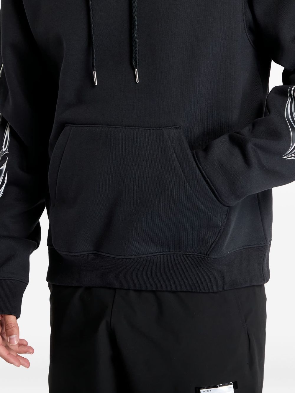 logo-print hoodie - 4